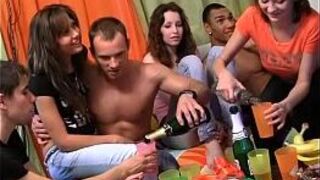 Naked dancing and wild group party sex porn video